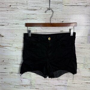 American Eagle Hi-rise Shortie size 10 black